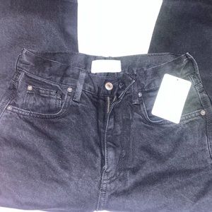 Free People black denim